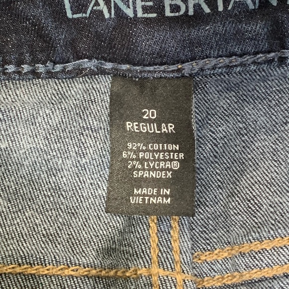 Lane Bryant Sz 20 Stretch Denim GF Bootcut Jeans - Picture 7 of 7
